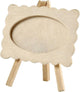 Creativ Company Holzfotosrahmen auf Esel, 13.2x11.5 cm