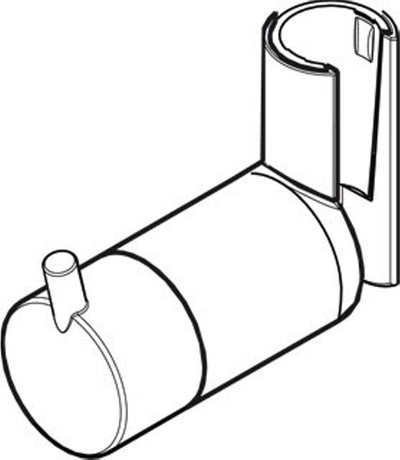 Hansgrohe 97651000 Gleitstück für Unique Puro Gleitstange Chrom