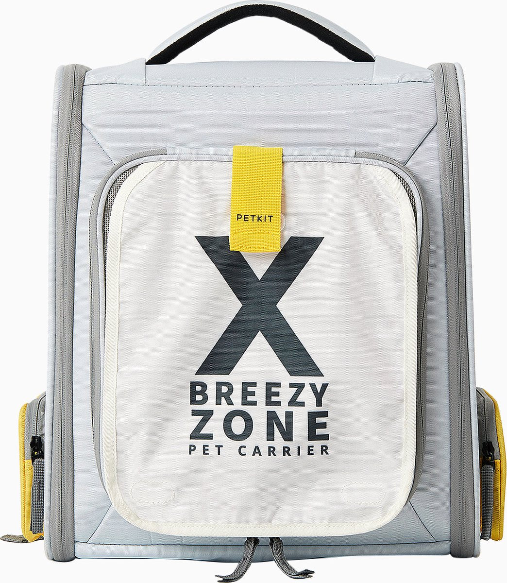Haustierset – Breezy Xzone Haustiertransportbox – Grau
