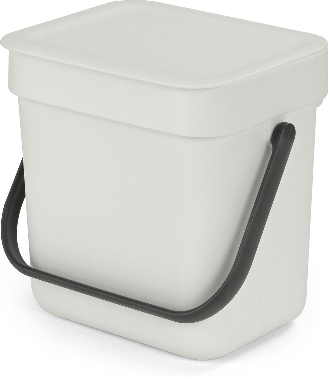 Brabantia Abfallbehälter Sortier 3l hellgrau