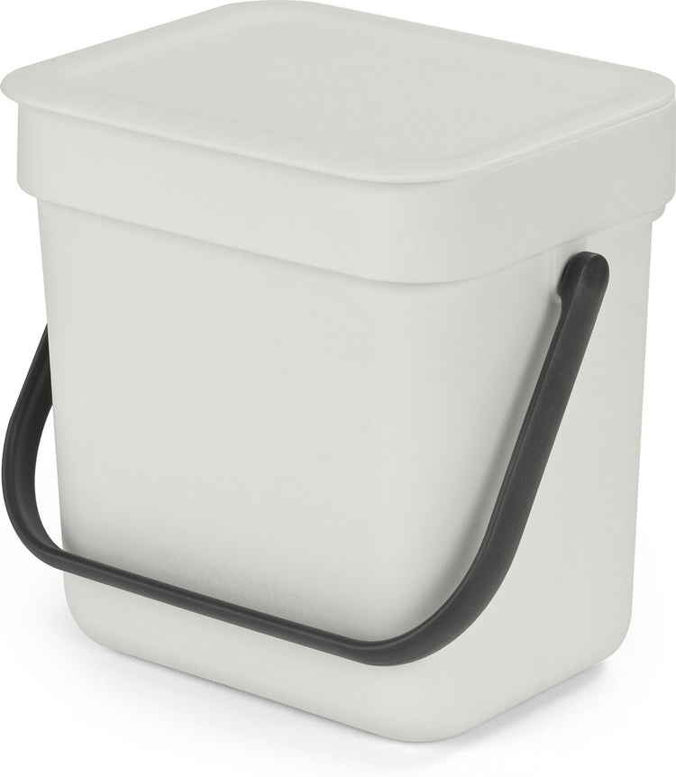 Brabantia Abfallbehälter Sortier 3l hellgrau