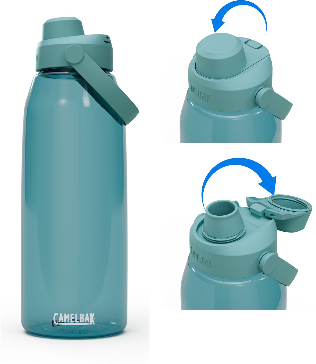 Camelbak Thrive Chug - Trinkflasche - 1,5 l Türkis (Cove)