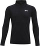 Under Armour UA Tech 2.0 1 - 2 Zip Unisex-Sporttrikot – Schwarz – Weiß