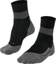 Falke Ru Stabilisierende Laufsocken aus Lyocell-Funktionsmaterial mit Kompressionsfunktion Damen Schwarz – Größe 37-38