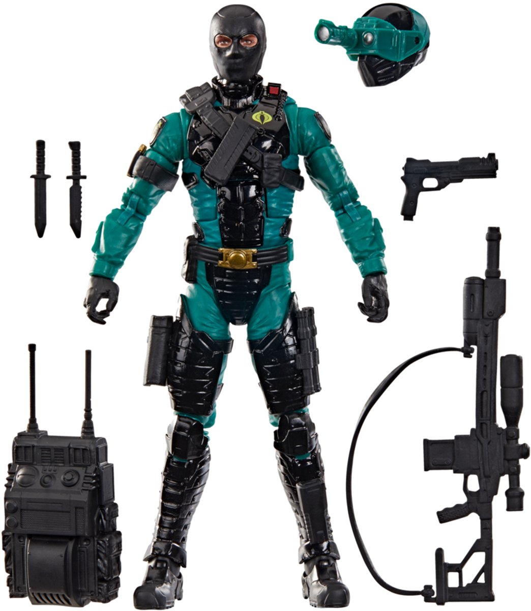 Hasbro g.i. Joe – Nachtotter – Figur, klassifizierte Serie Nr. 187, 15 cm