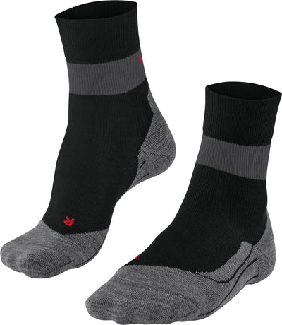 Falke Ru stabilisierende Laufsocken mit Kompressions-Lyocell-Funktionsmaterial Herren Schwarz - Größe 42-43
