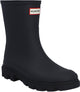 Hunter Downpour Short Insulated Boot Unisex-Regenstiefel – Schwarz