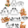 Richtige Form Set 3D -Weihnachtskekse, 8dlg.