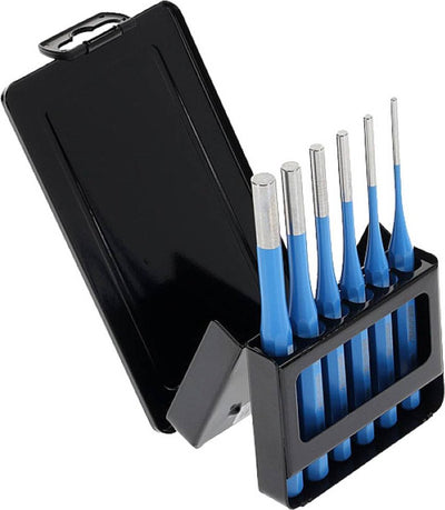 Gedore Splintentreiber-Set | 3-10mm | 6 Stück | im Metallgehäuse - 3014320