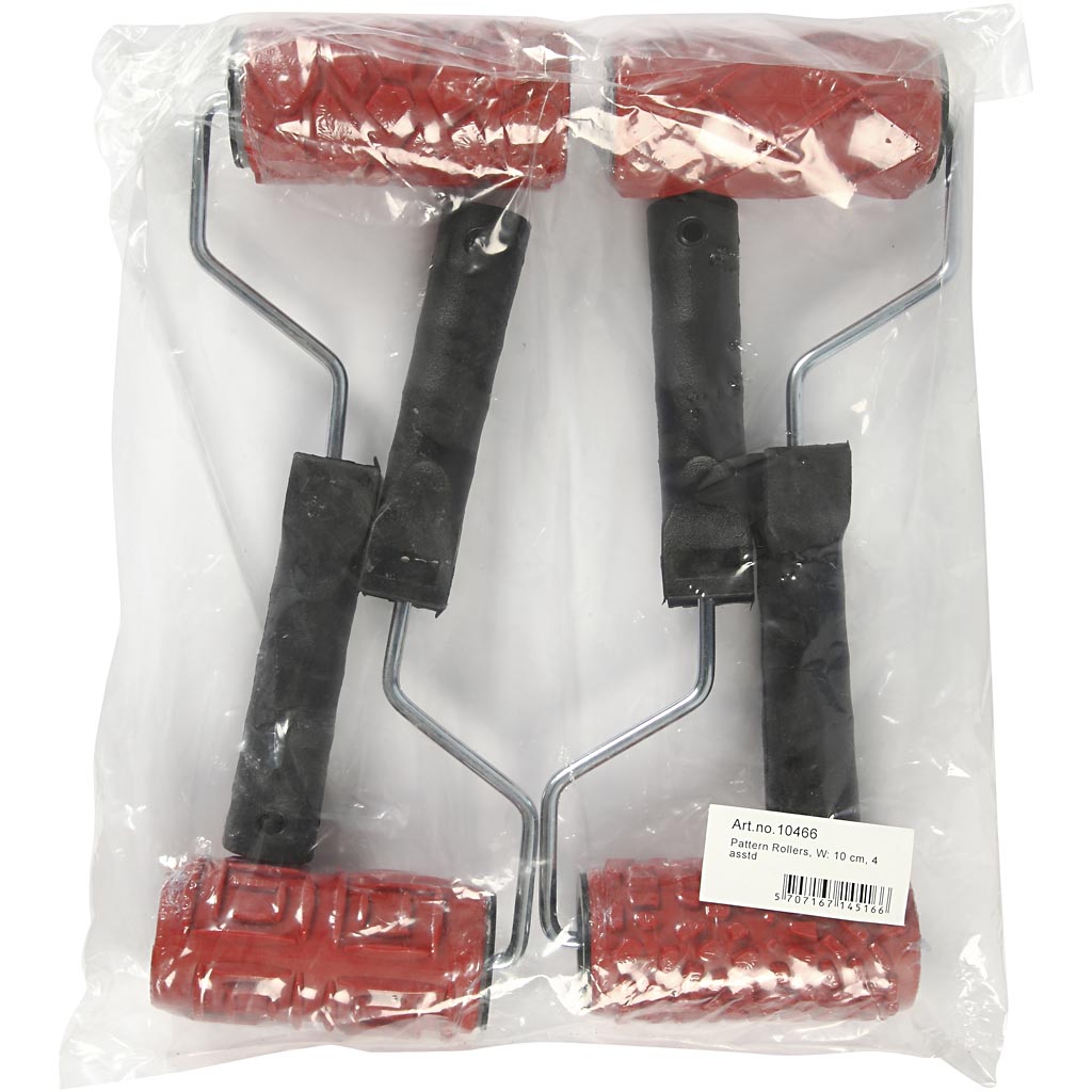 Creativ Company Kartuschenroller, B: 10 cm, 4 Stück 1 Karton