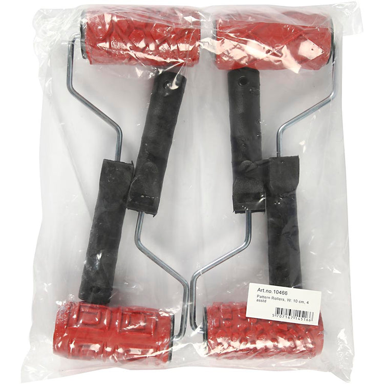 Creativ Company Kartuschenroller, B: 10 cm, 4 Stück 1 Karton