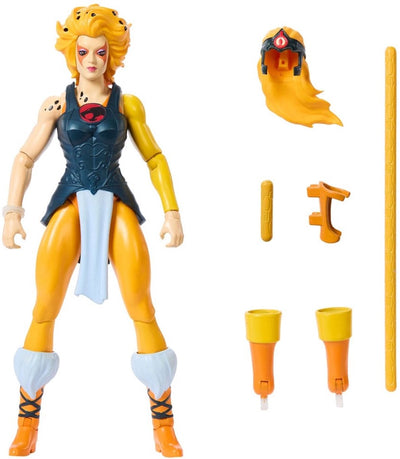 Mattel Masters of the Universe x Thundercats Actionfigur Cheetara 14 cm Actionfigur