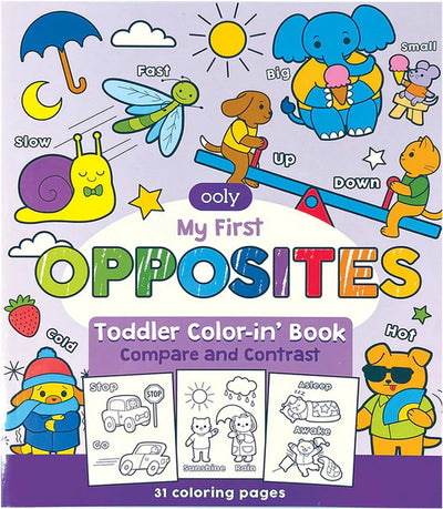 Ooly – Malbuch für Vorschulkinder – meine ersten Widersprüche