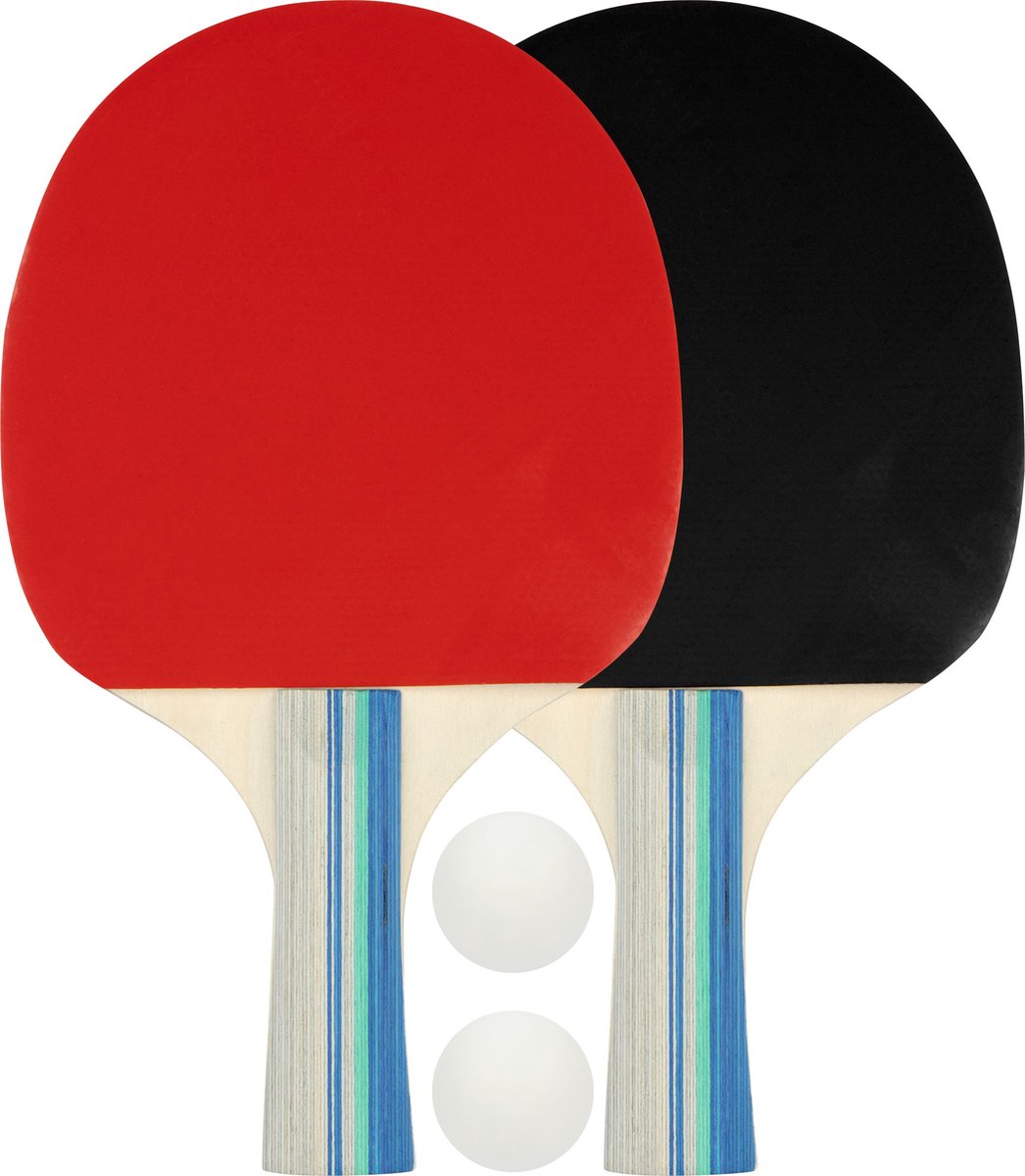 Avento Tischtennisset - Matchtime - Schwarz Rot