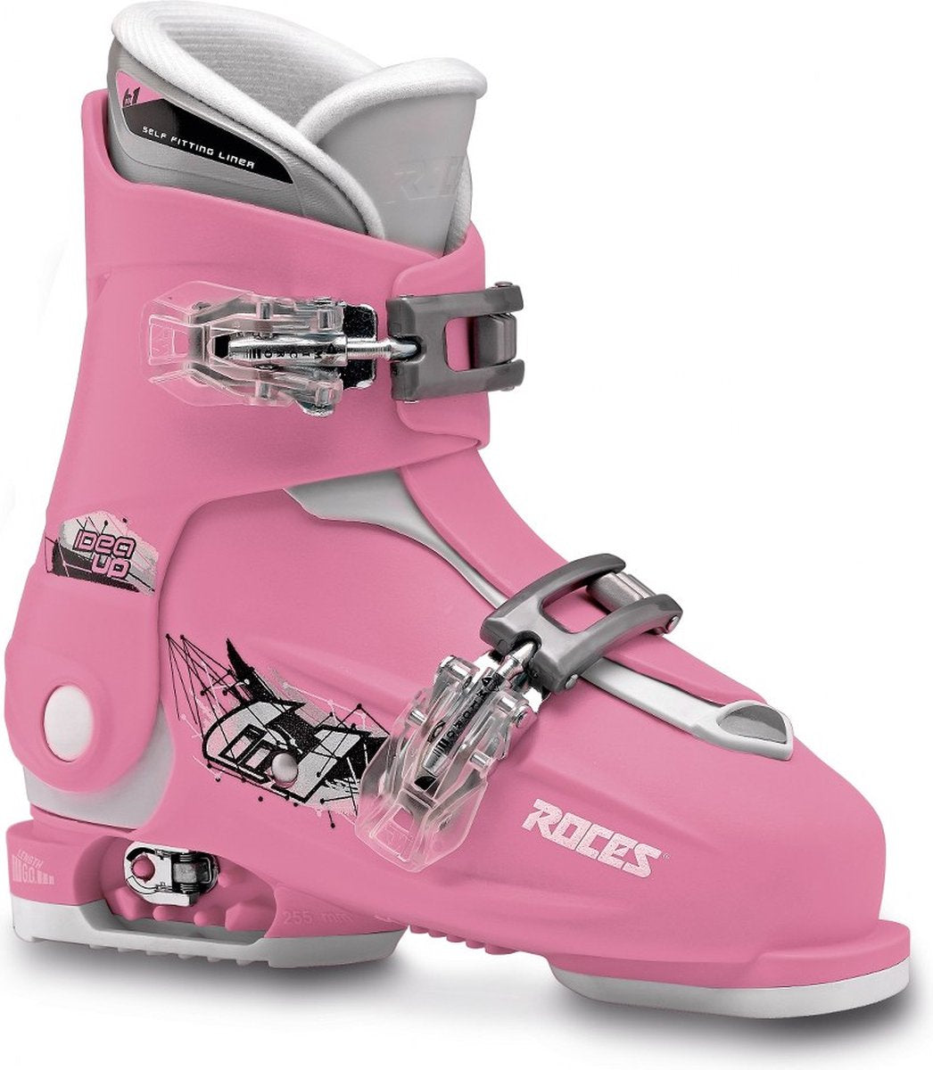 Roces - idea up - Skischuhe - Kinder - 19,0-22,0 (30-35) - Rosa - Weiß