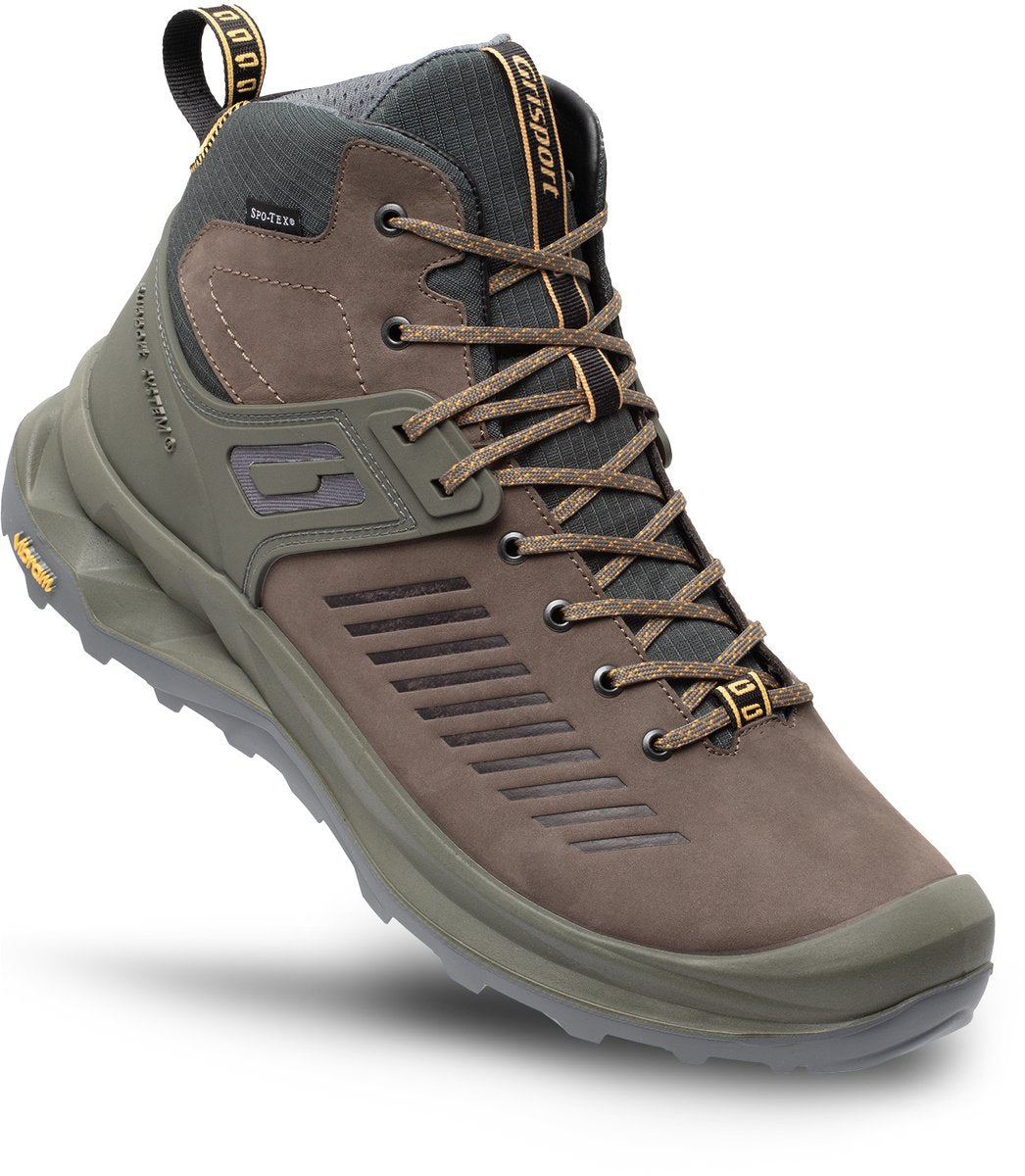 Grisport Journey Mid Unisex-Wanderstiefel – Braun