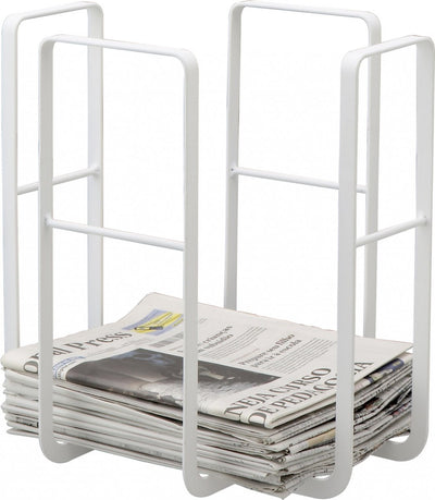Yamazaki Zeitungs- und Zeitschriftenständer – Turm – Weiß