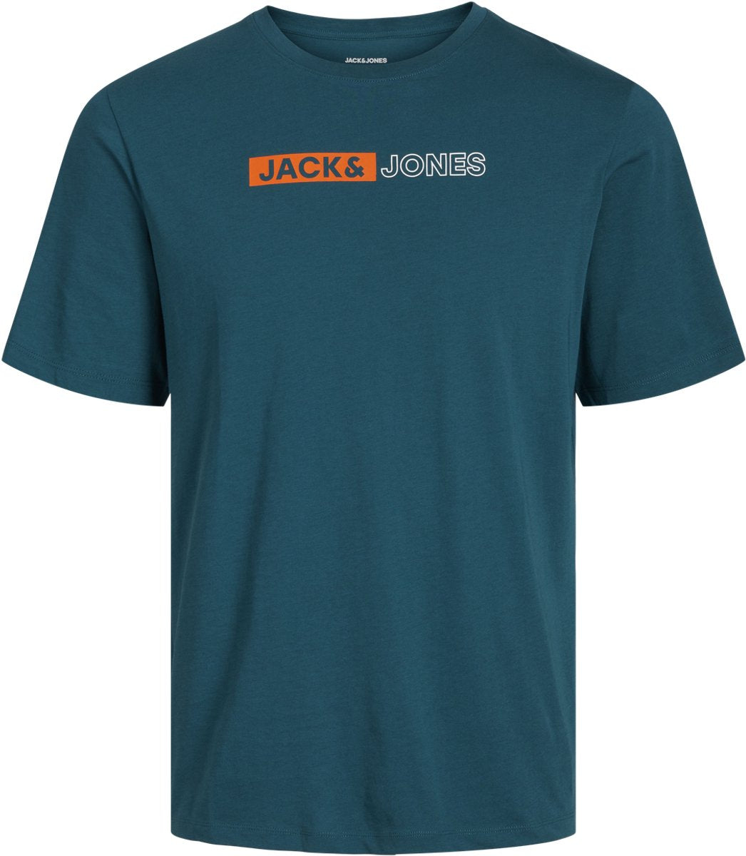 Jack Jones Jack Jones Plus Jjecorp Logo Tee Play SS O-N Noos Pls Herren T-Shirt – Deep Teal Play 5