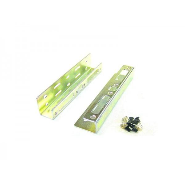 Adj adj 120-00003 Halterung HDD, 5,25 -> 2,5 3,5, 12 Schrauben, Silber