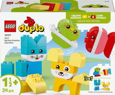 Lego 10477 Duplo Kreative Haustiere 3 in 1 | 2 Stk