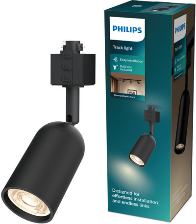 Philips LED Philips EasyLink Shea – Spot – Gu10-Fassung – maximale Wattzahl: 7 W – Schwarz – Schienenbeleuchtung