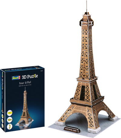 Revell 3D-Puzzle-Bausatz Eiffelturm - 39 Teile.