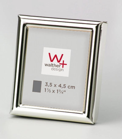 Walther Design Chloe – Fotorahmen – Fotogröße 3,5 x 4,5 cm – Silber