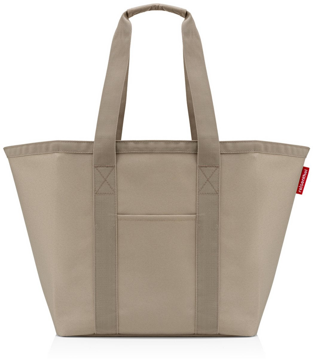 Reisenthel Marketshopper Einkaufstasche – mit Fächern – 17 l – Taupe
