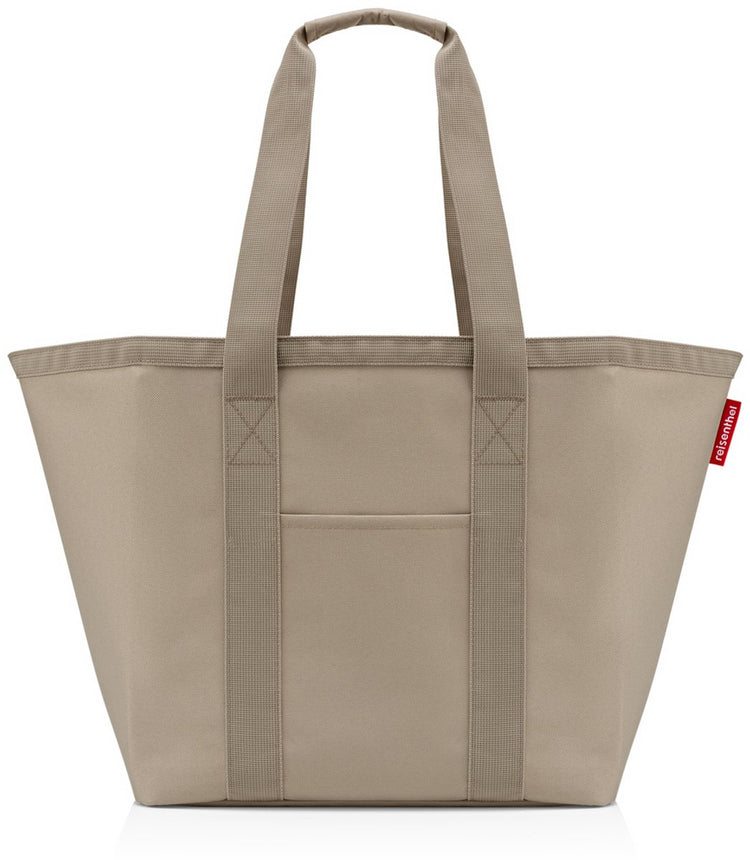 Reisenthel Marketshopper Einkaufstasche – mit Fächern – 17 l – Taupe