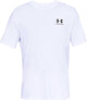 Under Armour UA M Sportstyle LC SS-WHT Herren-Sportshirt – Weiß – Schwarz