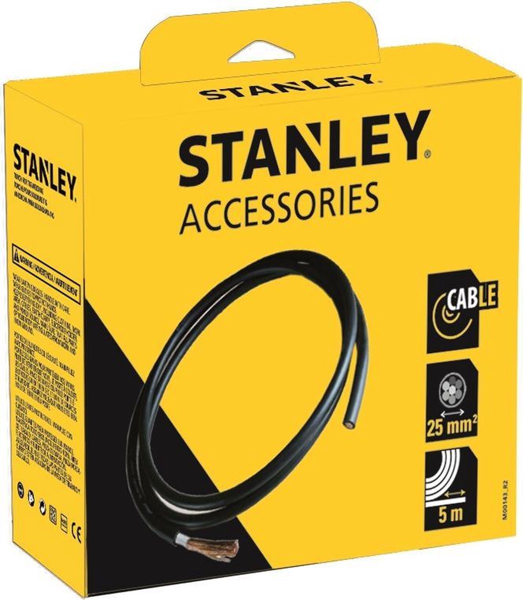 Stanley-Schweißkabel – 5 m x 25 mm²