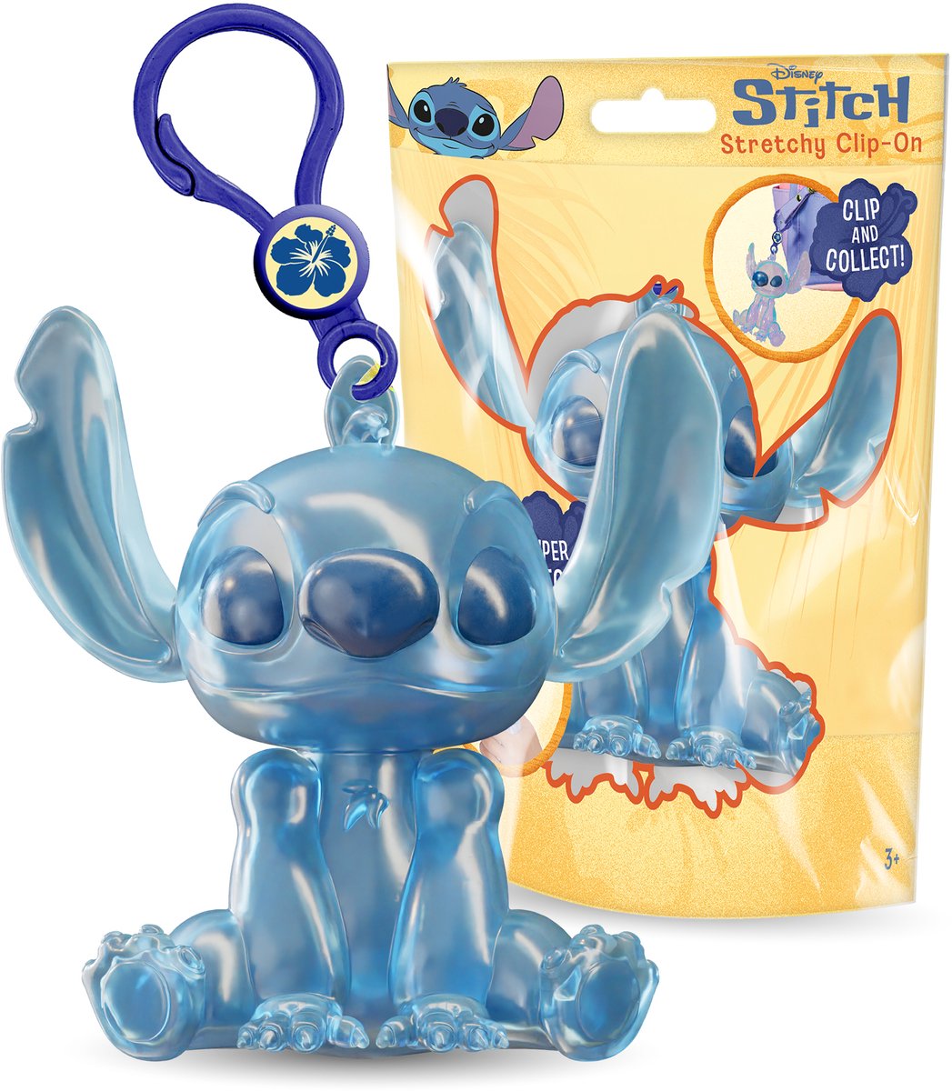 Eolo Disney Stitch – dehnbarer, zusammendrückbarer Schlüsselanhänger