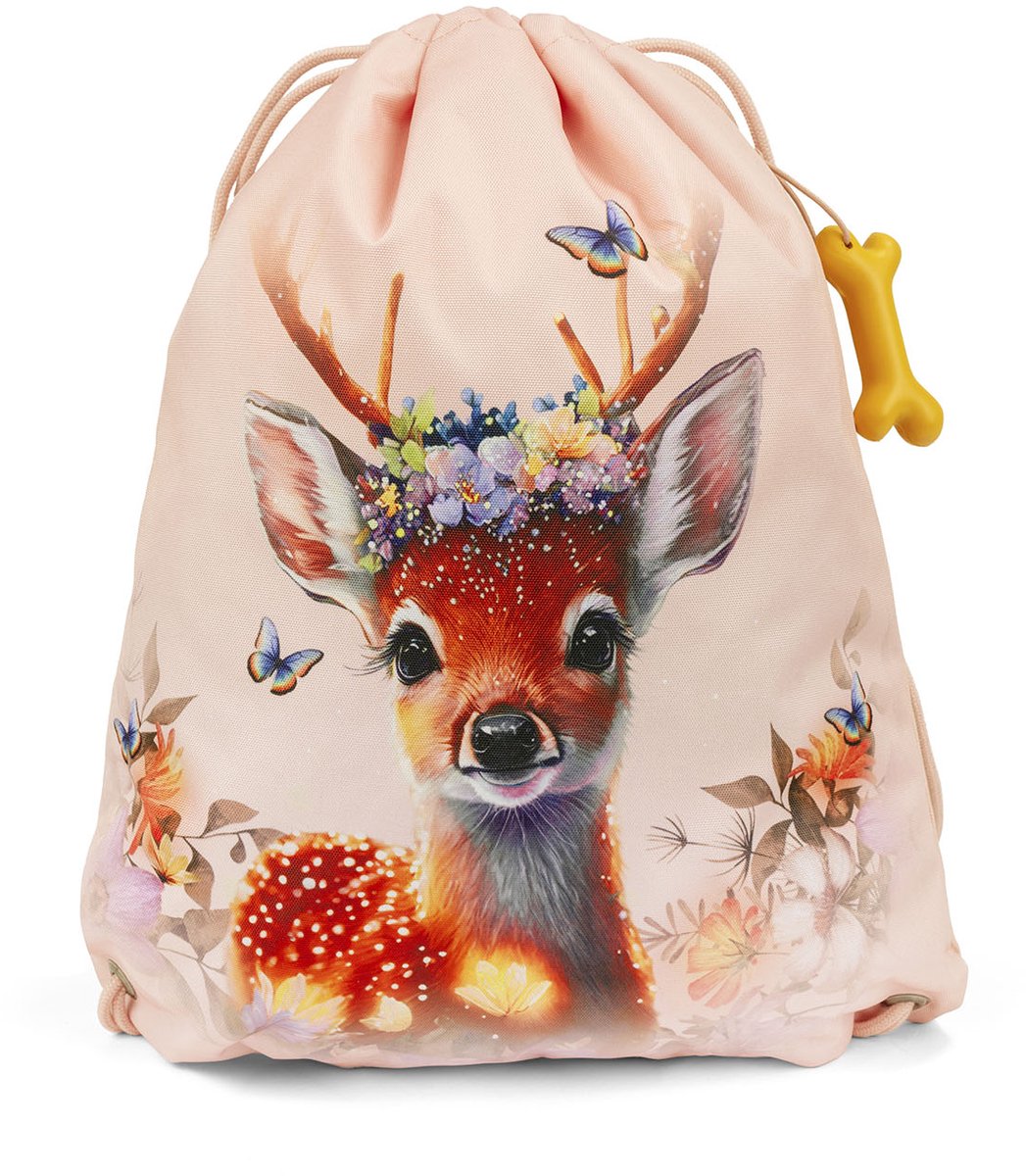 Stones and Bones Hazel 4.0 – Turnbeutel – Schwimmbeutel – wasserdichtes Material – Fairy Fawn – Blossom