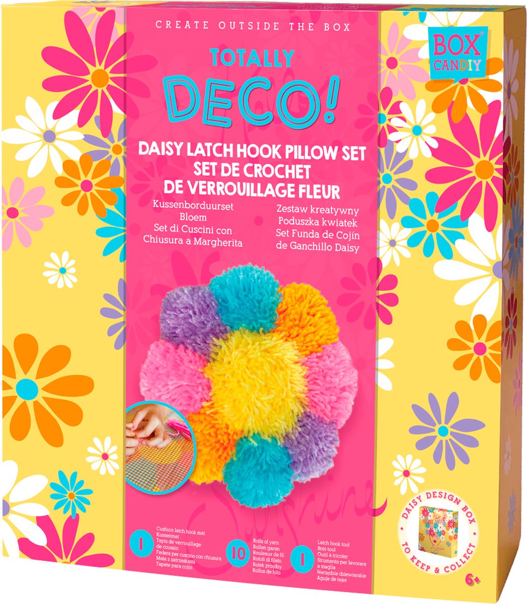 Box-Candy-Kissen-Stickerei-Set, kreatives Bastelspielzeug.