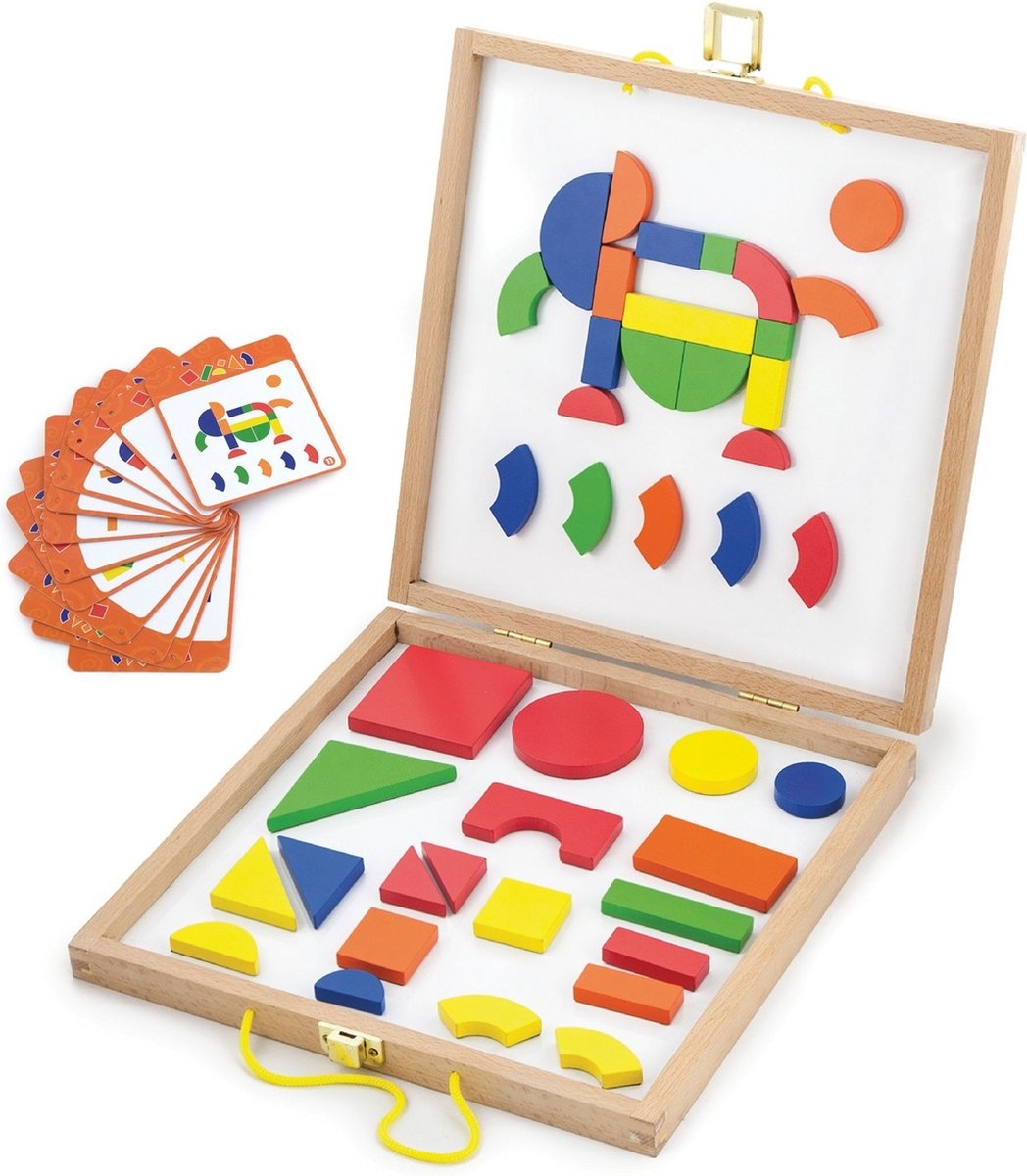 Viga magnetisches Aktivitätsset, Größe 2-10 cm, 1 Set