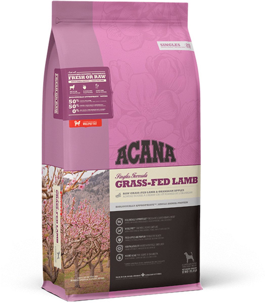 Acana Singles Grasgefütterte Lammhund