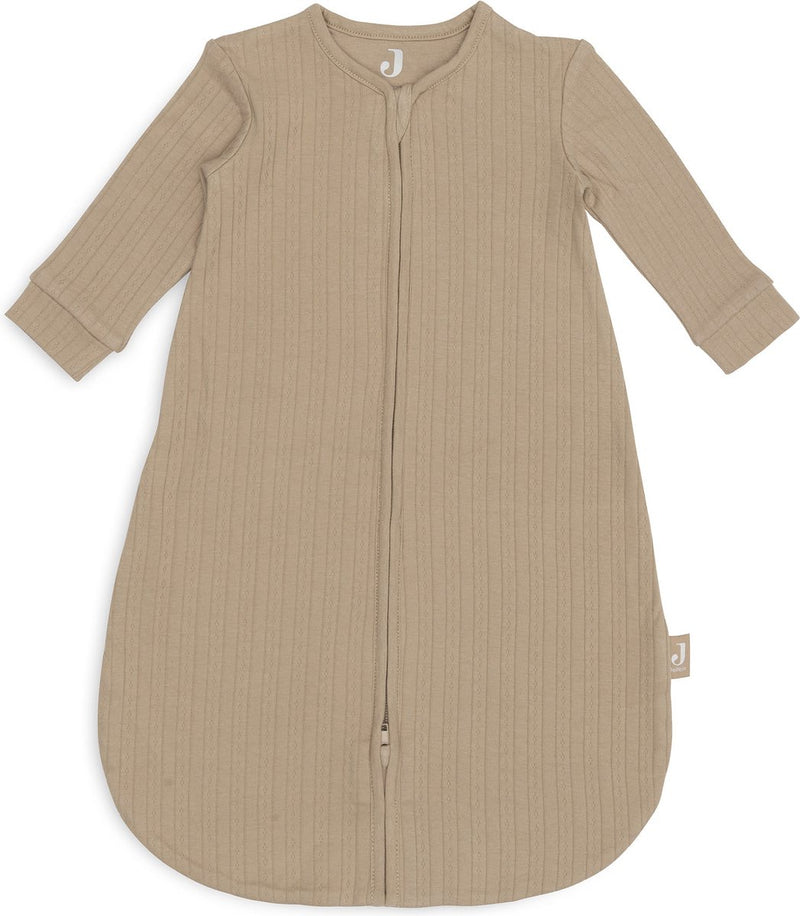 Jollein Schlafsack für Neugeborene, 4 Jahreszeiten, 60 cm, durchbrochen, Nougat