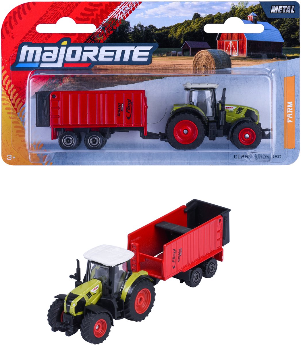 Majorette Claas Arion 660 + Fliegl ASW 271 (Farm Premium)