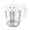 Keeper Messbecher Anti-Rutsch 0,5l grau
