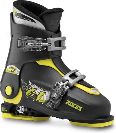 Roces - idea up - Skischuhe - Kinder - 19,0-22,0 (30-35) - Schwarz - Grün