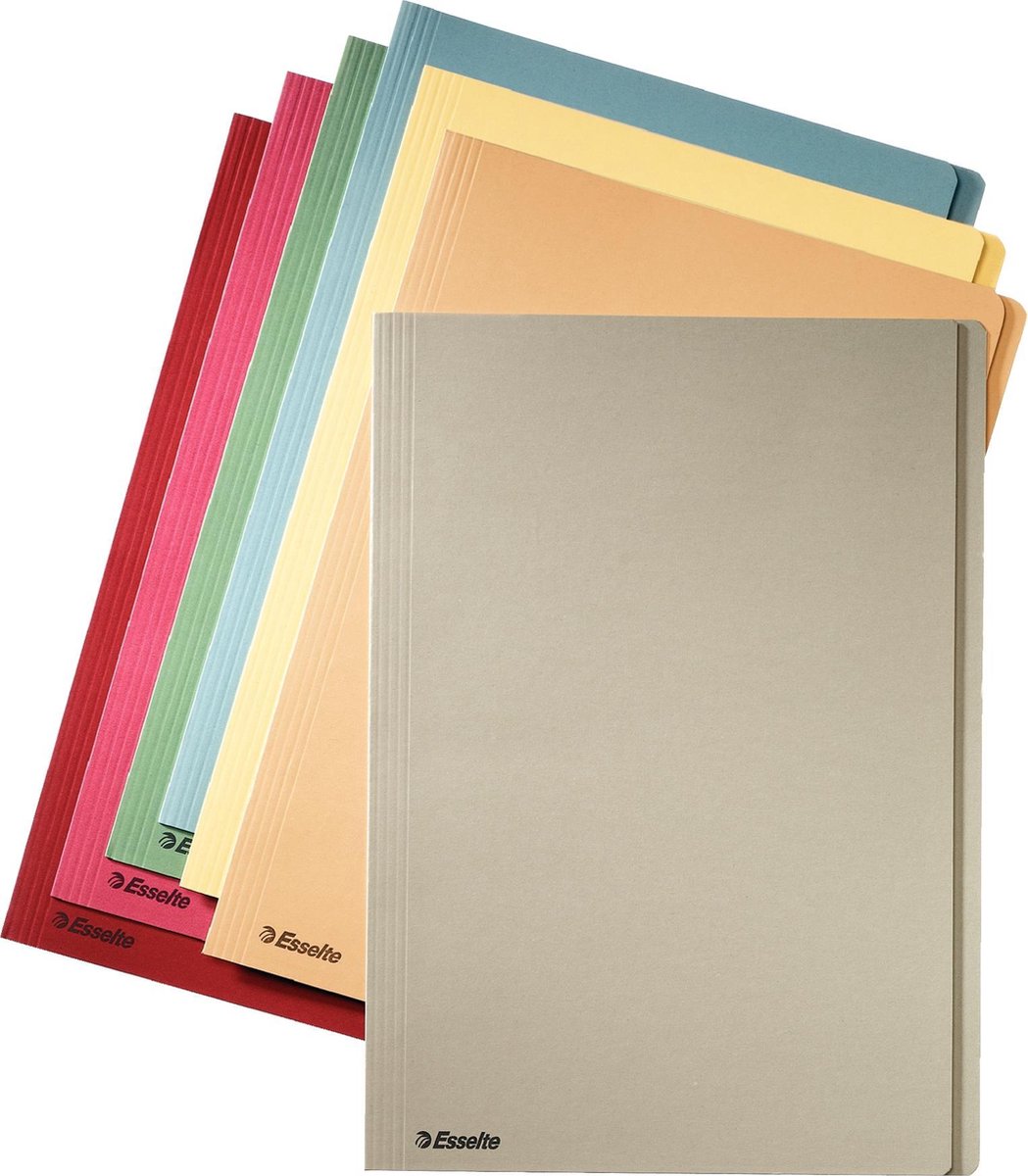 Esselte-Aktenordner im gelben Format, Folio
