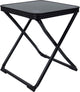 Bo-Camp - Hocker + Regal - faltbar - Schwarz