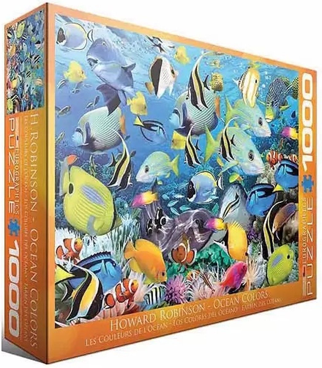 Eurographics Puzzle Ozeanfarben – Howard Robinson (1000 Teile)