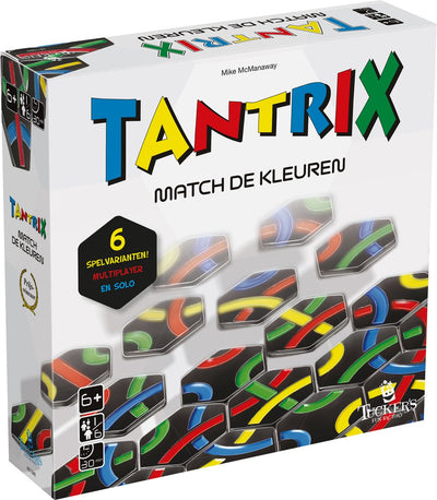 Tantrix-Spiel – Lernbrettspiel für 1–6 Spieler, mehrfarbig.