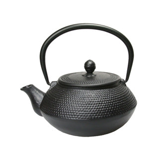 Teekanne Gusseisen schwarz 0,8 l