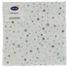 Duni Servietten Silber Sternenstaub 33 x 33 cm | 12 Stück