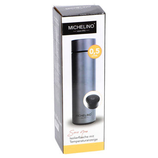 Michelino Michelino Thermosfless mit Temperaturbezeichnung 0,5 l