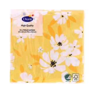 Duni Servietten sonnige Tage 24x24 cm