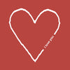 Duni Servietten Ich liebe dich 33x33 cm