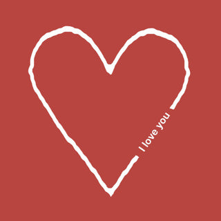Duni Servietten Ich liebe dich 33x33 cm